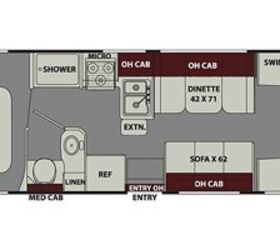 2021 Coachmen Leprechaun 270QB floorplan