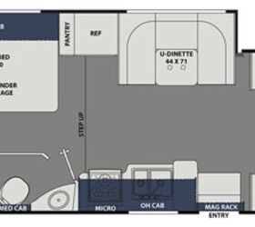 2021 Coachmen Freelander 23FS floorplan