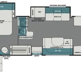 2021 Coachmen Leprechaun Premier 260DS floorplan