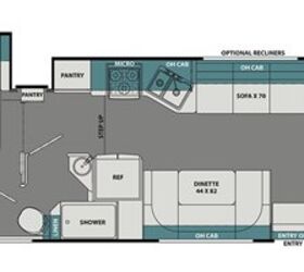 2021 Coachmen Leprechaun Premier 311FS floorplan