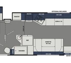 2021 Coachmen Freelander Premier 31FS floorplan