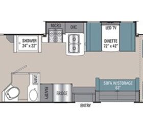 2021 Coachmen Pursuit 29XPS floorplan