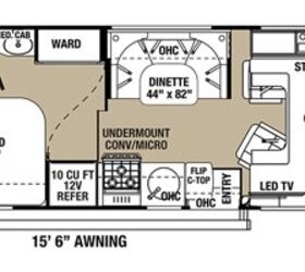 2021 Forest River Solera 22N floorplan