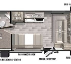 2021 Forest River Salem FSX Northwest 179DBK floorplan