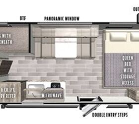 2021 Forest River Salem FSX Northwest 177BH floorplan