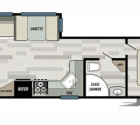 2021 Forest River Wildwood West 28RLSS floorplan