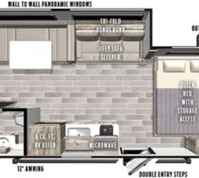 2021 Forest River Wildwood FSX Northwest 170SS floorplan