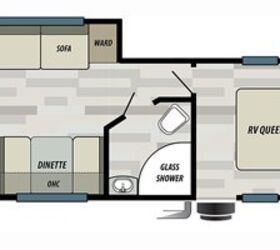 2021 Forest River Salem Cruise Lite West 231RKXL floorplan