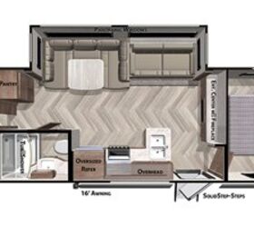 2021 Forest River Salem Cruise Lite Northwest 273QBXL floorplan