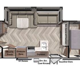 2021 Forest River Salem Cruise Lite Northwest 263BHXL floorplan