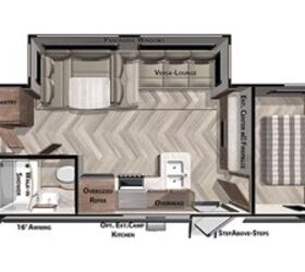 2021 Forest River Salem Cruise Lite Northwest 28VBXL floorplan