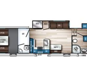 2021 Forest River Vengeance Rogue Armored 371 floorplan