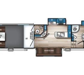 2021 Forest River Vengeance Rogue Armored 383 floorplan