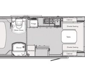 2021 nuCamp AVIA 28-Foot floorplan