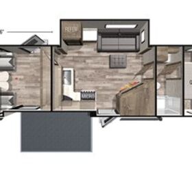 2021 Forest River XLR Hyper Lite 3412 floorplan