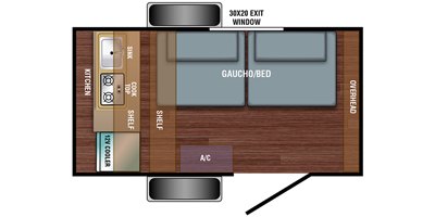 2021 Braxton Creek Bushwhacker 10SS floorplan