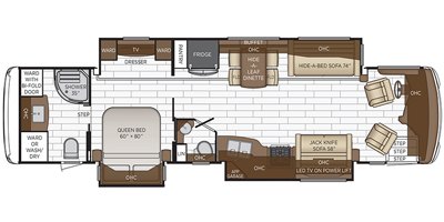 2022 Newmar Dutch Star 3736 floorplan