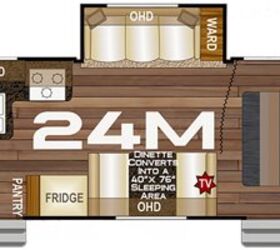 2022 Northwood Nash 24M floorplan