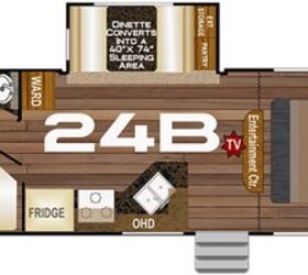 2022 Northwood Nash 24B floorplan