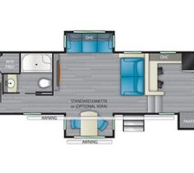 2022 Heartland Bighorn BH 3995 FK floorplan