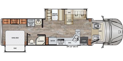 2022 Dynamax DynaQuest XL 3400KD floorplan