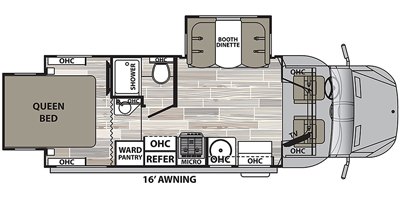 2022 Dynamax Isata 3 Series 24RW floorplan