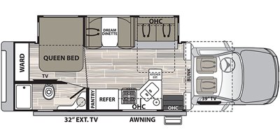 2022 Dynamax Isata 5 Series 30FW floorplan