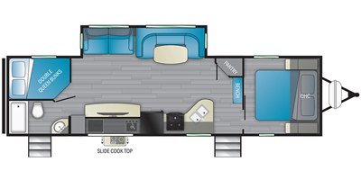 2022 Heartland Mallard M312 floorplan