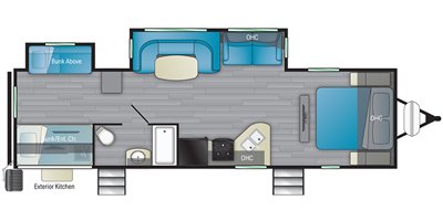 2022 Heartland Mallard M32 floorplan
