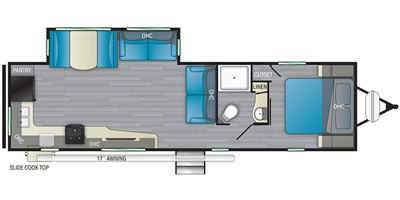 2022 Heartland Mallard M301 floorplan