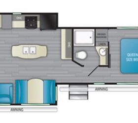 2022 Heartland Sundance Ultra-Lite SDTT 293 RL floorplan