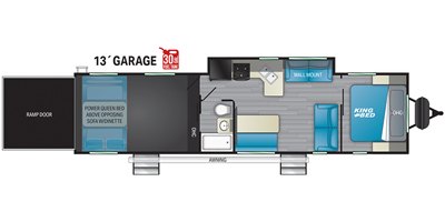 2022 Heartland Torque TQ T333 floorplan