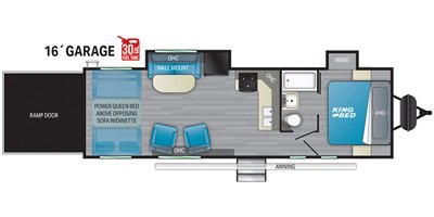 2022 Heartland Torque TQ T281 floorplan