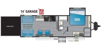 2022 Heartland Torque TQ T274 floorplan