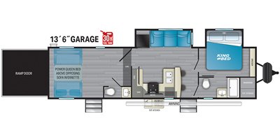 2022 Heartland Torque TQ T331 floorplan