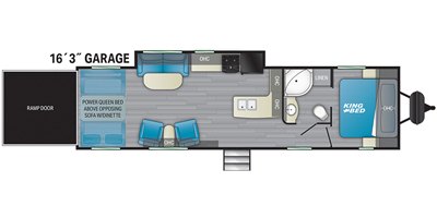 2022 Heartland Fuel 287 floorplan