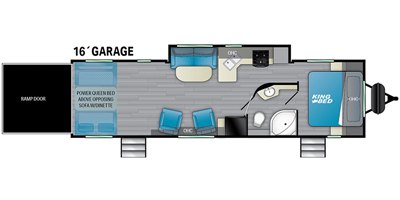 2022 Heartland Fuel 305 floorplan