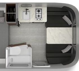 2022 Airstream Caravel 16RB floorplan