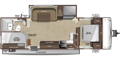 2022 Highland Ridge Range Lite 241BH floorplan