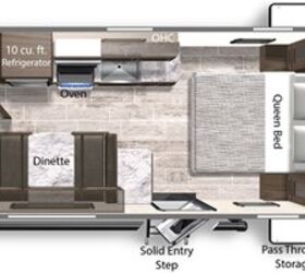 2022 Dutchmen Kodiak Ultra-Lite 201QB floorplan