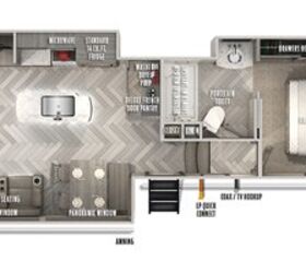 2022 Forest River Salem Hemisphere 290RL floorplan