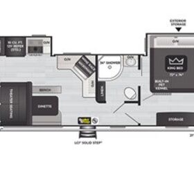 2022 Keystone Outback 341RD floorplan