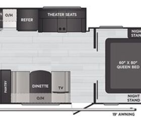 2022 Keystone Passport SL Series (East) 229RK floorplan