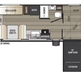 2022 Keystone Outback Ultra-Lite 240URS floorplan
