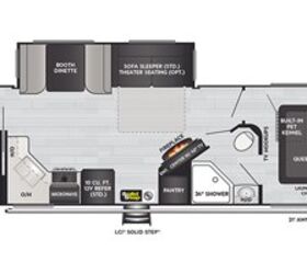 2022 Keystone Outback Ultra-Lite 302UBH floorplan