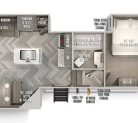 2022 Forest River Wildwood Heritage Glen 286RL floorplan