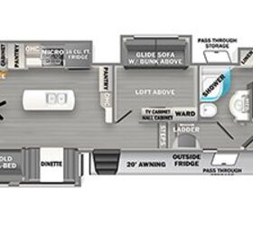 2022 Forest River Sandpiper 3660MB floorplan