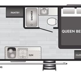 2022 Keystone Springdale Mini 1750RD floorplan