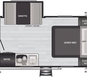 2022 Keystone Springdale Mini 1790FQ floorplan