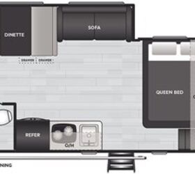 2022 Keystone Springdale Mini 1860SS floorplan